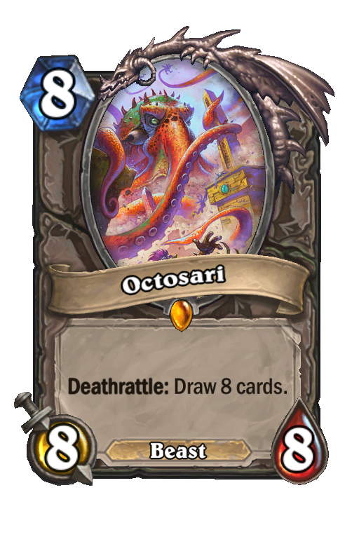 Octosari Hearthstone kártya
