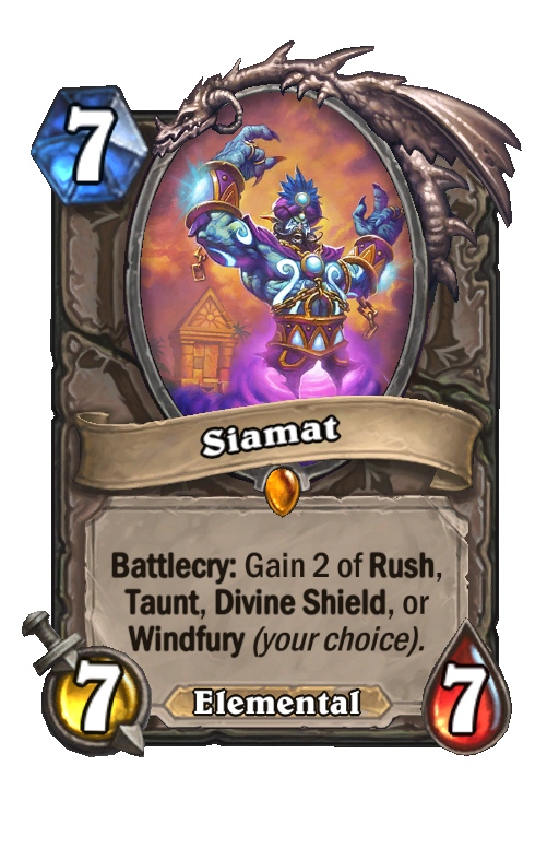 Siamat Hearthstone kártya