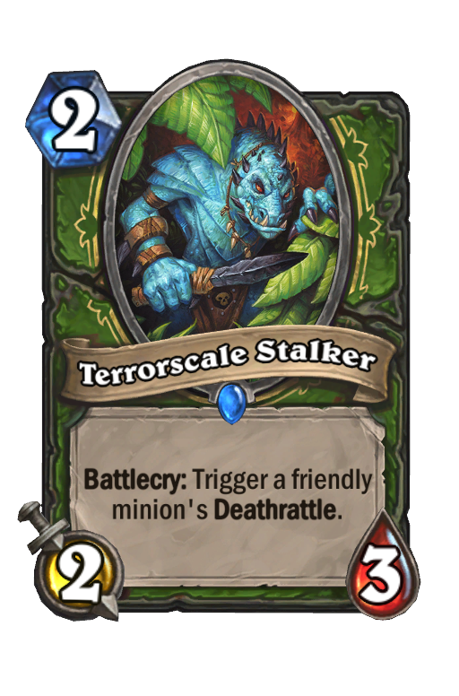 Terrorscale Stalker Hearthstone kártya