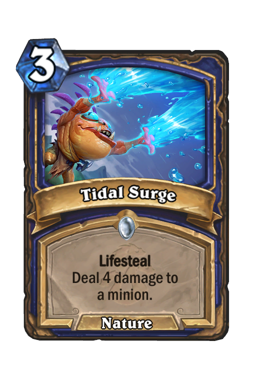 Tidal Surge Hearthstone kártya