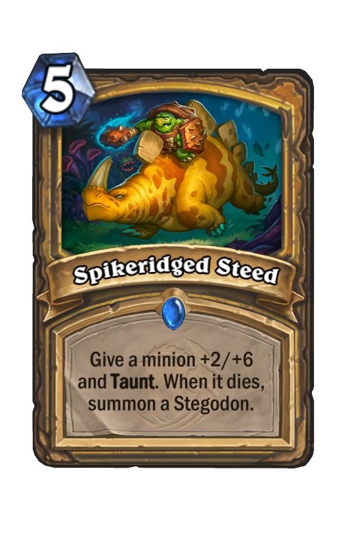 Spikeridged Steed Hearthstone kártya