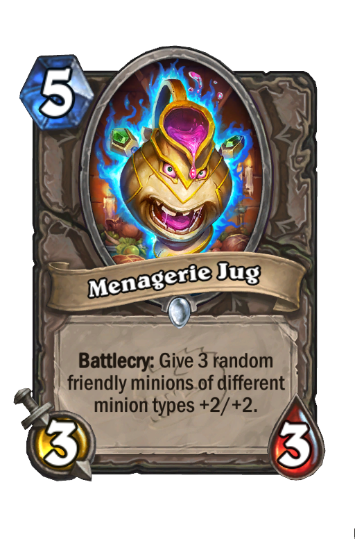 Menagerie Jug Hearthstone kártya