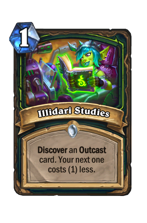 Illidari Studies Hearthstone kártya