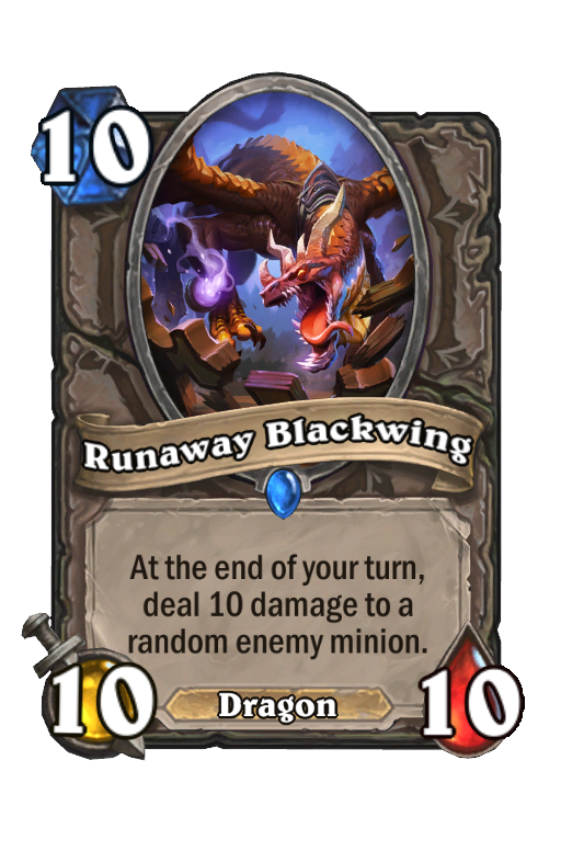 Runaway Blackwing Hearthstone kártya