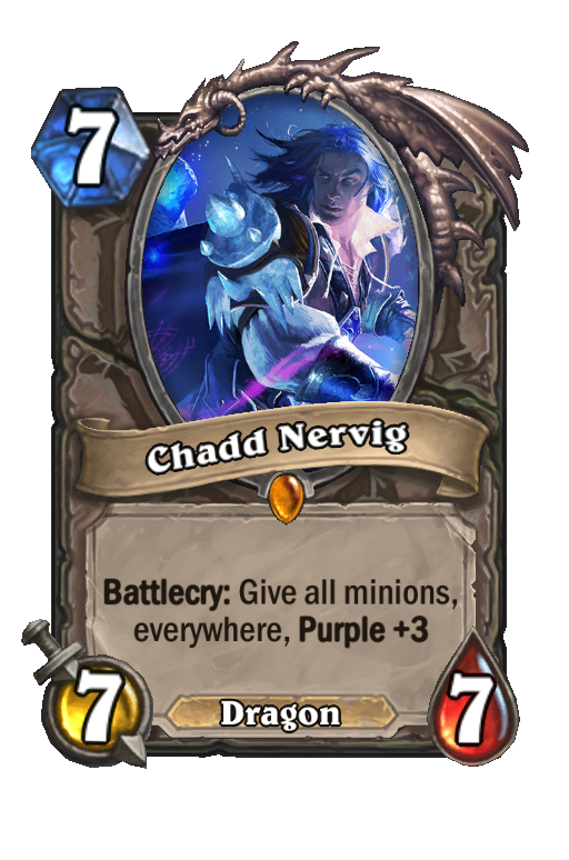Chadd Nervig Hearthstone kártya