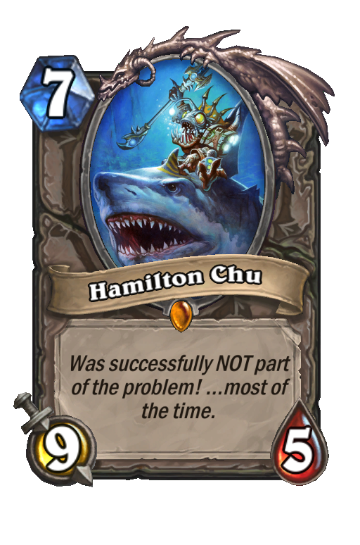 Hamilton Chu Hearthstone kártya
