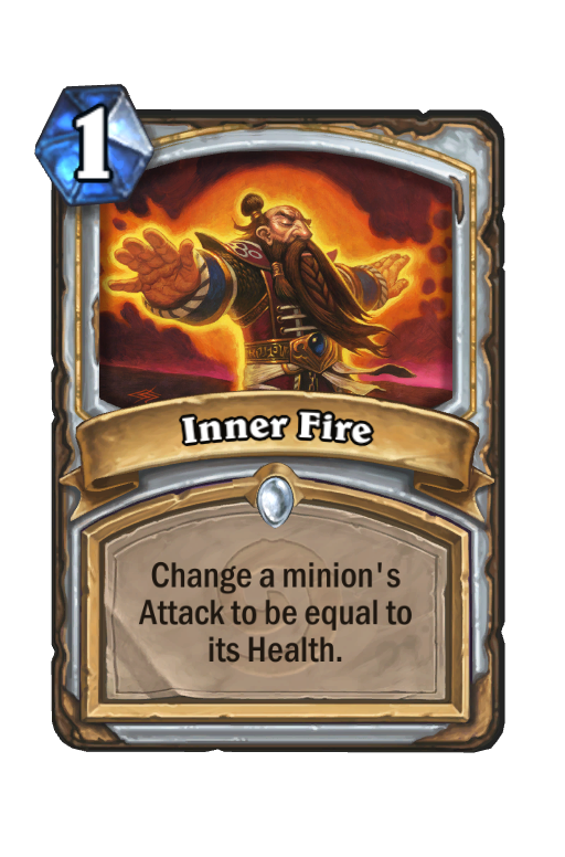 hearthstone inner fire priest kártya