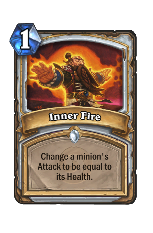 Inner Fire Hearthstone kártya
