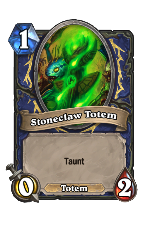 Stoneclaw Totem Hearthstone kártya