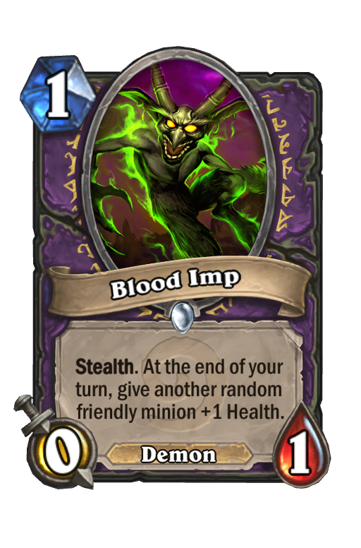 Blood Imp Hearthstone kártya