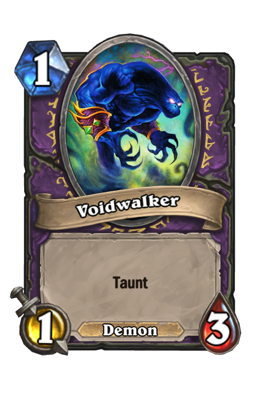 Voidwalker Hearthstone kártya
