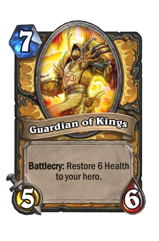 Guardian of Kings Hearthstone kártya