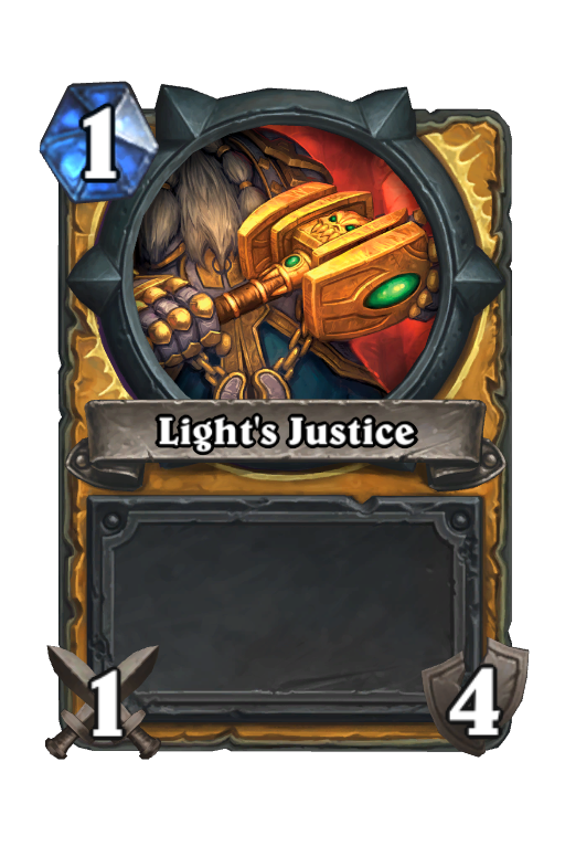 Light's Justice Hearthstone kártya