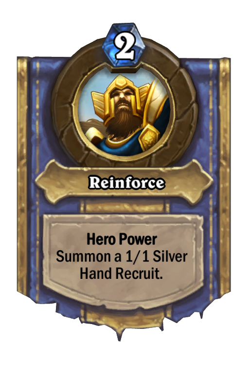 Reinforce Hearthstone kártya