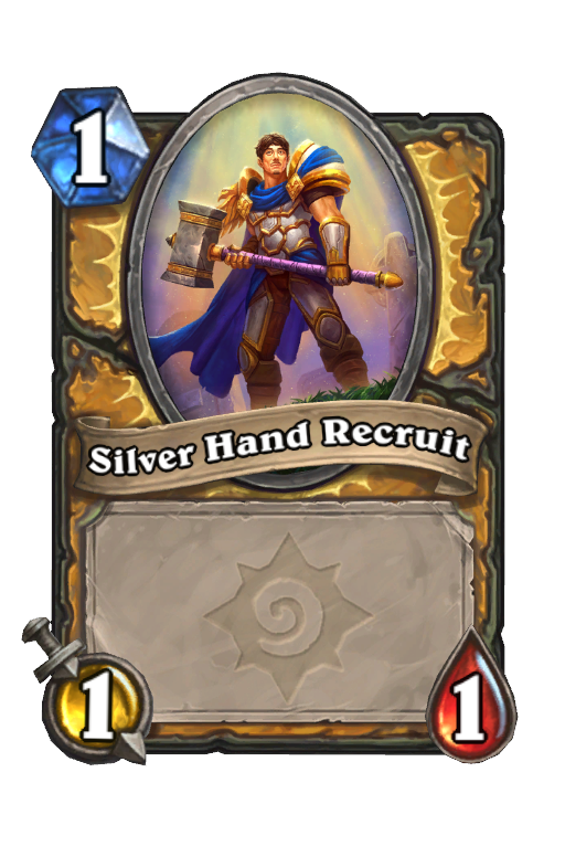 Silver Hand Recruit Hearthstone kártya