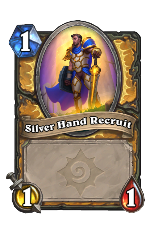 Silver Hand Recruit Hearthstone kártya