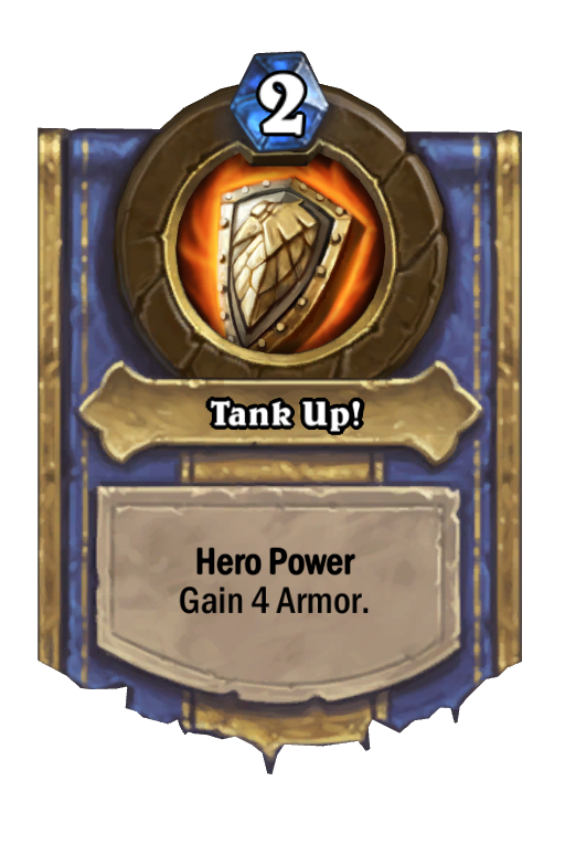 Tank Up! Hearthstone kártya