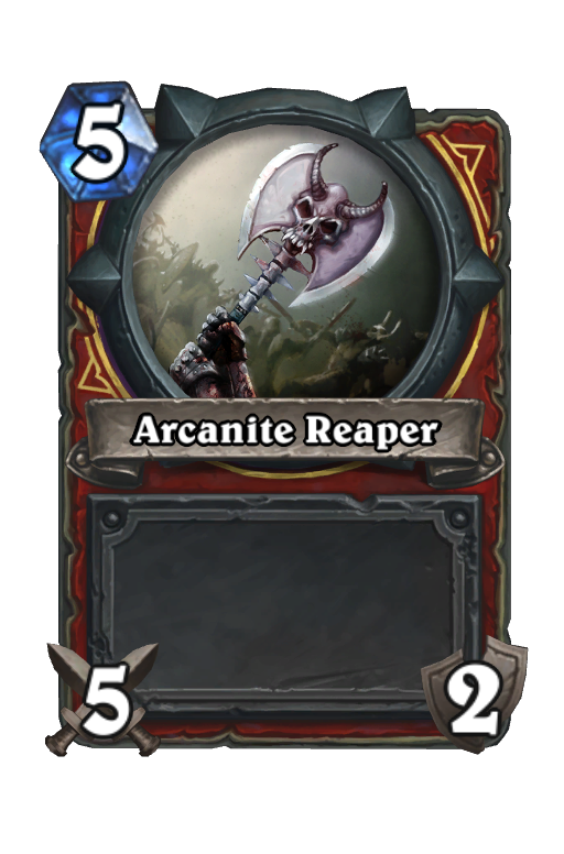 Arcanite Reaper Hearthstone kártya