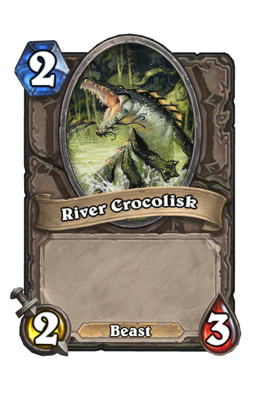 River Crocolisk Hearthstone kártya