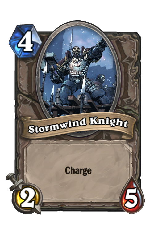 Stormwind Knight Hearthstone kártya