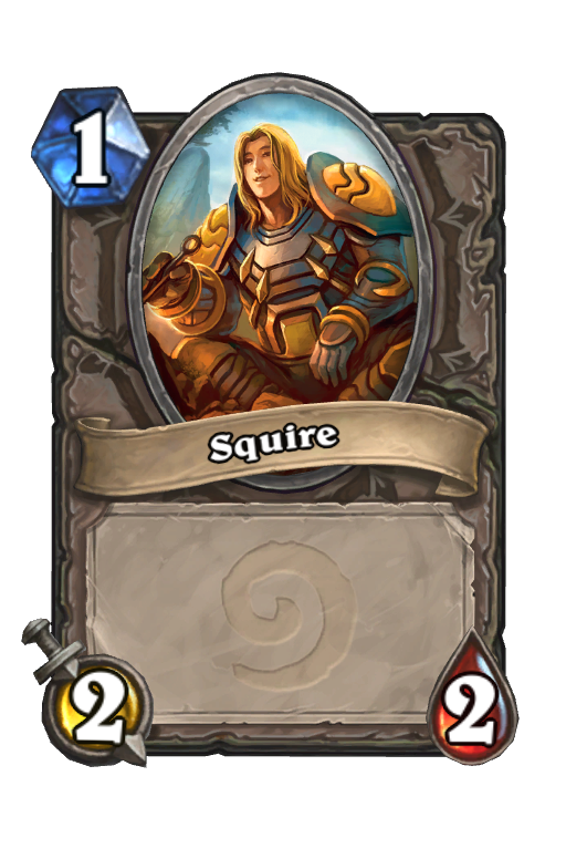 Squire Hearthstone kártya
