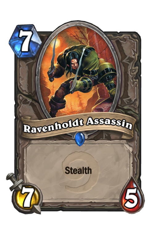 Ravenholdt Assassin Hearthstone kártya