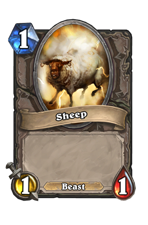 Sheep Hearthstone kártya