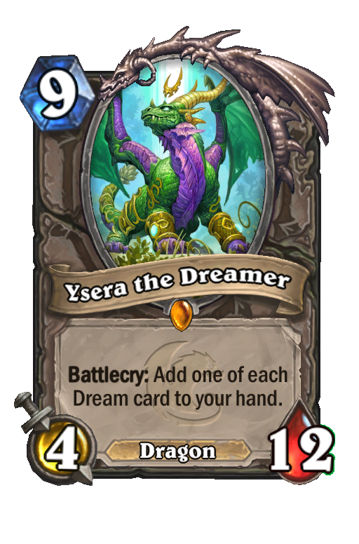 Ysera the Dreamer Hearthstone kártya