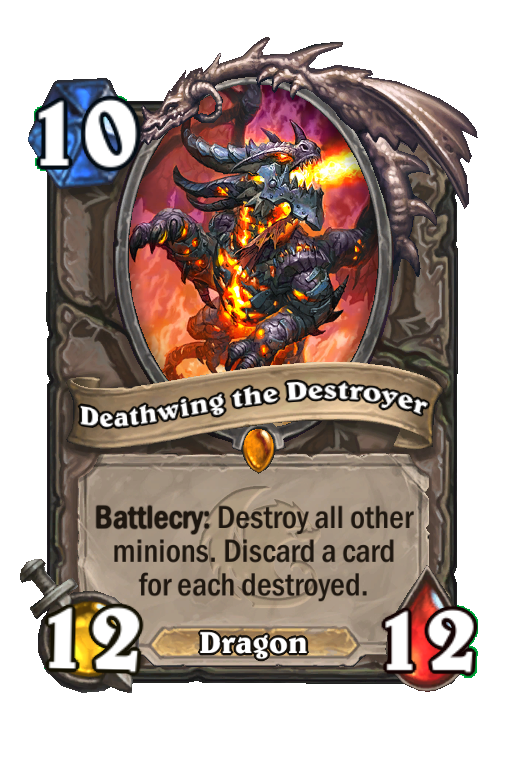 Deathwing the Destroyer Hearthstone kártya