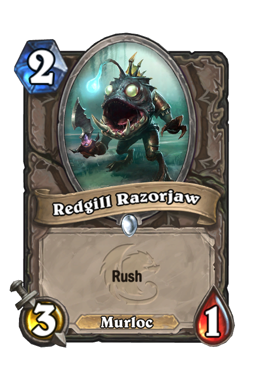 Redgill Razorjaw Hearthstone kártya