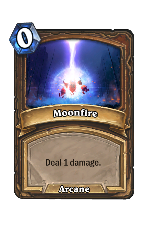 Moonfire Hearthstone kártya