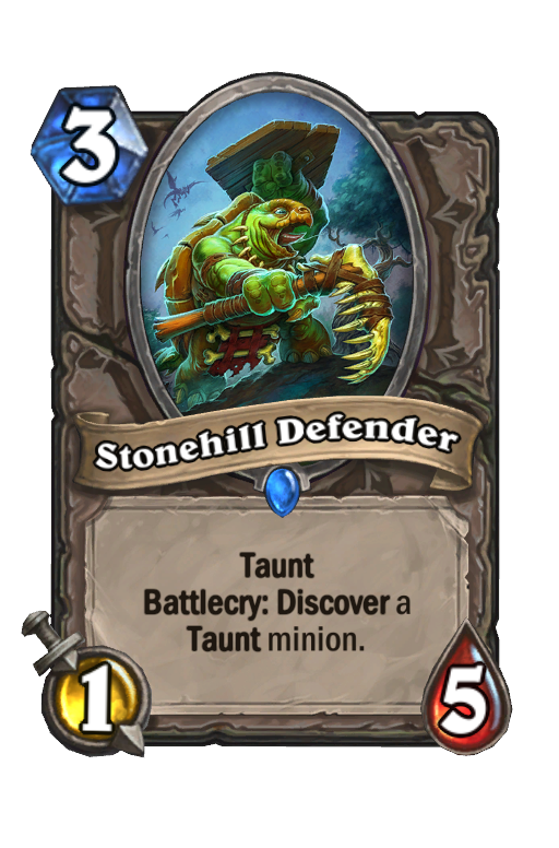 Stonehill Defender Hearthstone kártya