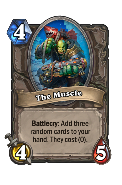 The Muscle Hearthstone kártya