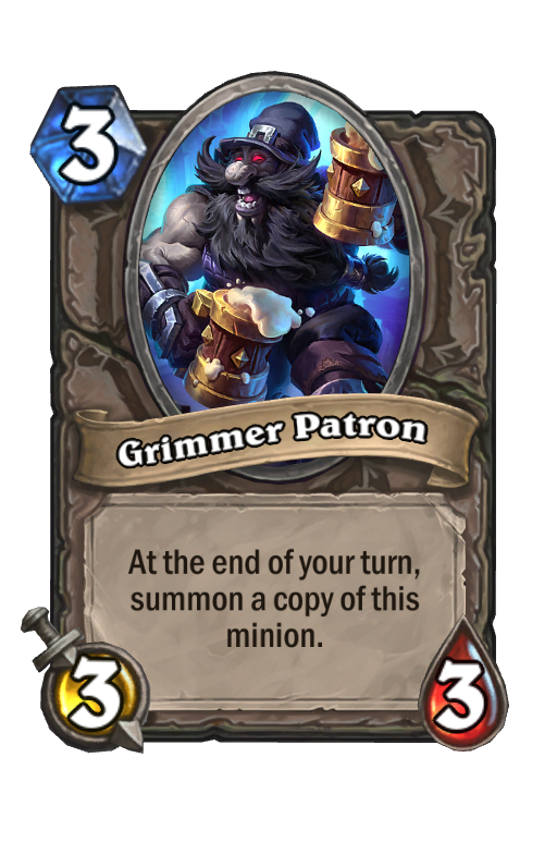 Grimmer Patron Hearthstone kártya