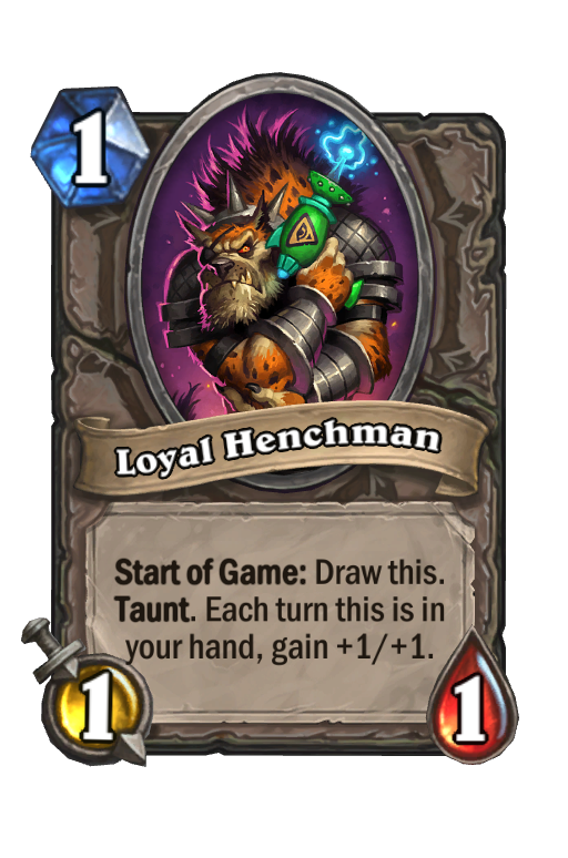 Loyal Henchman Hearthstone kártya