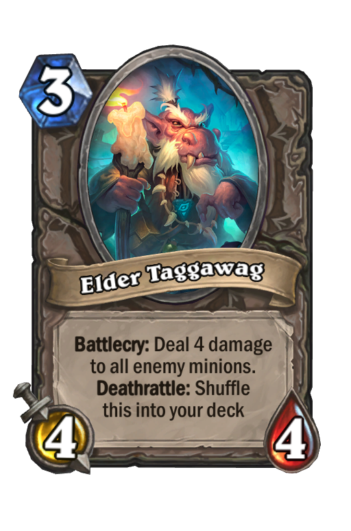 Elder Taggawag Hearthstone kártya