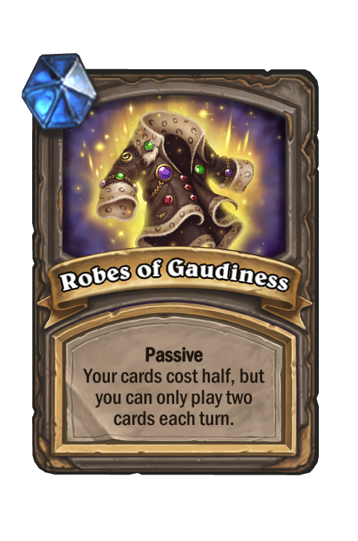 Robes of Gaudiness Hearthstone kártya