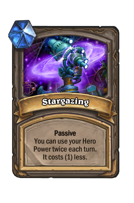 Stargazing Hearthstone kártya