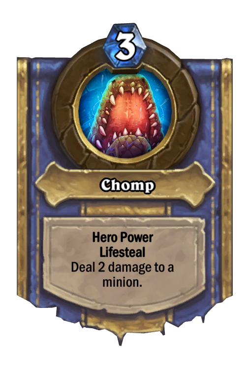 Chomp Hearthstone kártya
