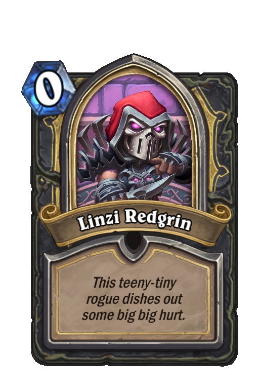 Linzi Redgrin Hearthstone kártya
