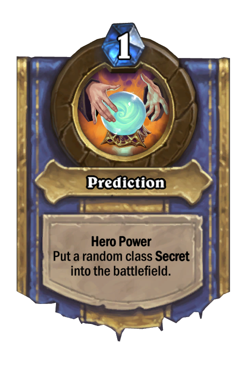 Prediction Hearthstone kártya