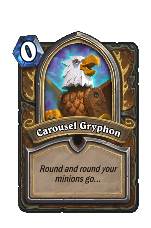 Carousel Gryphon Hearthstone kártya