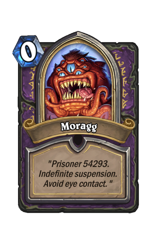 Moragg Hearthstone kártya