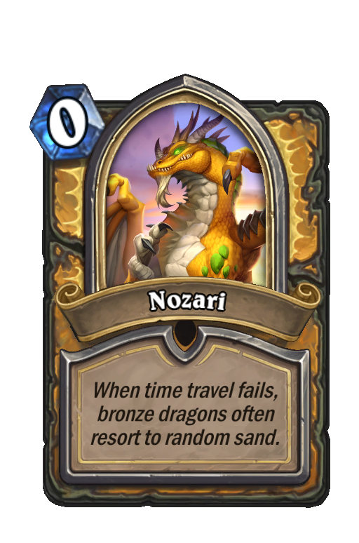 Nozari Hearthstone kártya