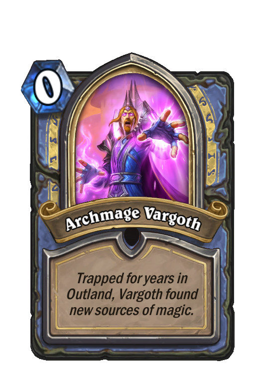 Archmage Vargoth Hearthstone kártya