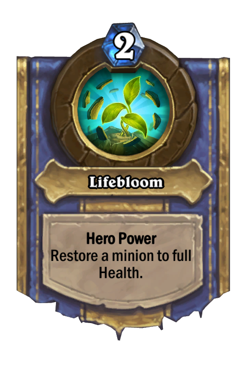 Lifebloom Hearthstone kártya