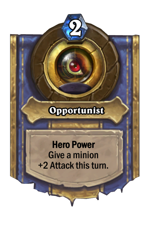 Opportunist Hearthstone kártya
