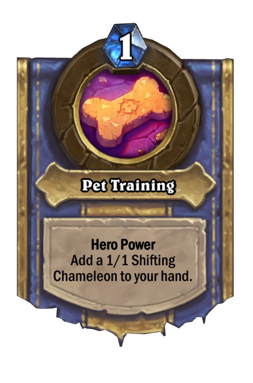 Pet Training Hearthstone kártya