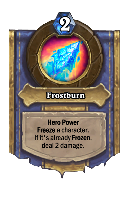 Frostburn Hearthstone kártya