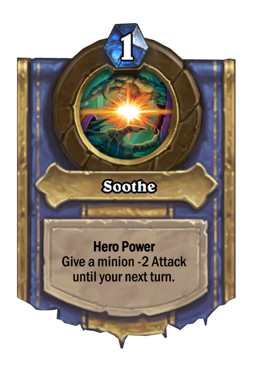 Soothe Hearthstone kártya